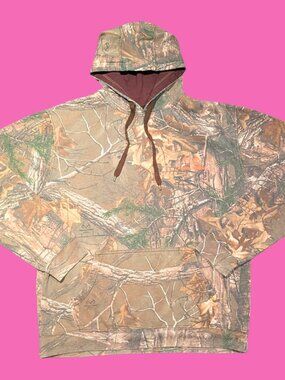 RealTree Camouflage Hoodie Size M